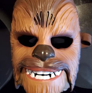 Plastic talking Chewbacca Mask